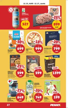 PENNY TO GO PIZZA, 3-féle hűtött termék 430 g, 2323 Ft/kg - amely érvényes a következő dátumtól: 11.12.2025 | Oldal: 31