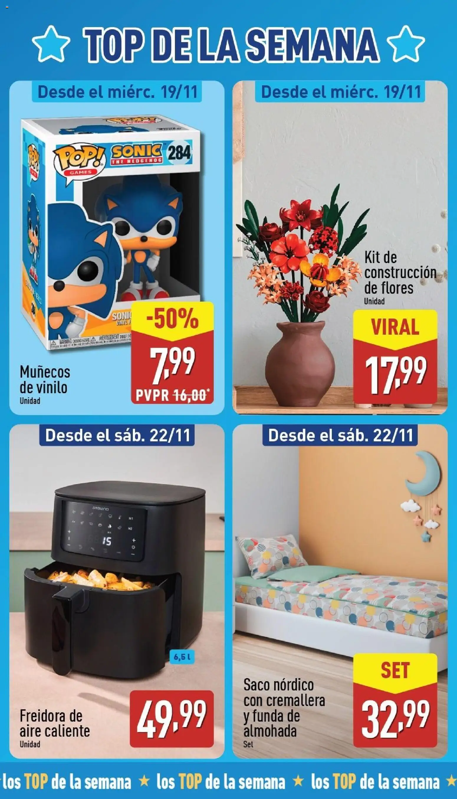 Aldi folleto Canarias │ válido desde el 17.11.2025 | Página: 3 | Productos: Funda, Freidora, Almohada