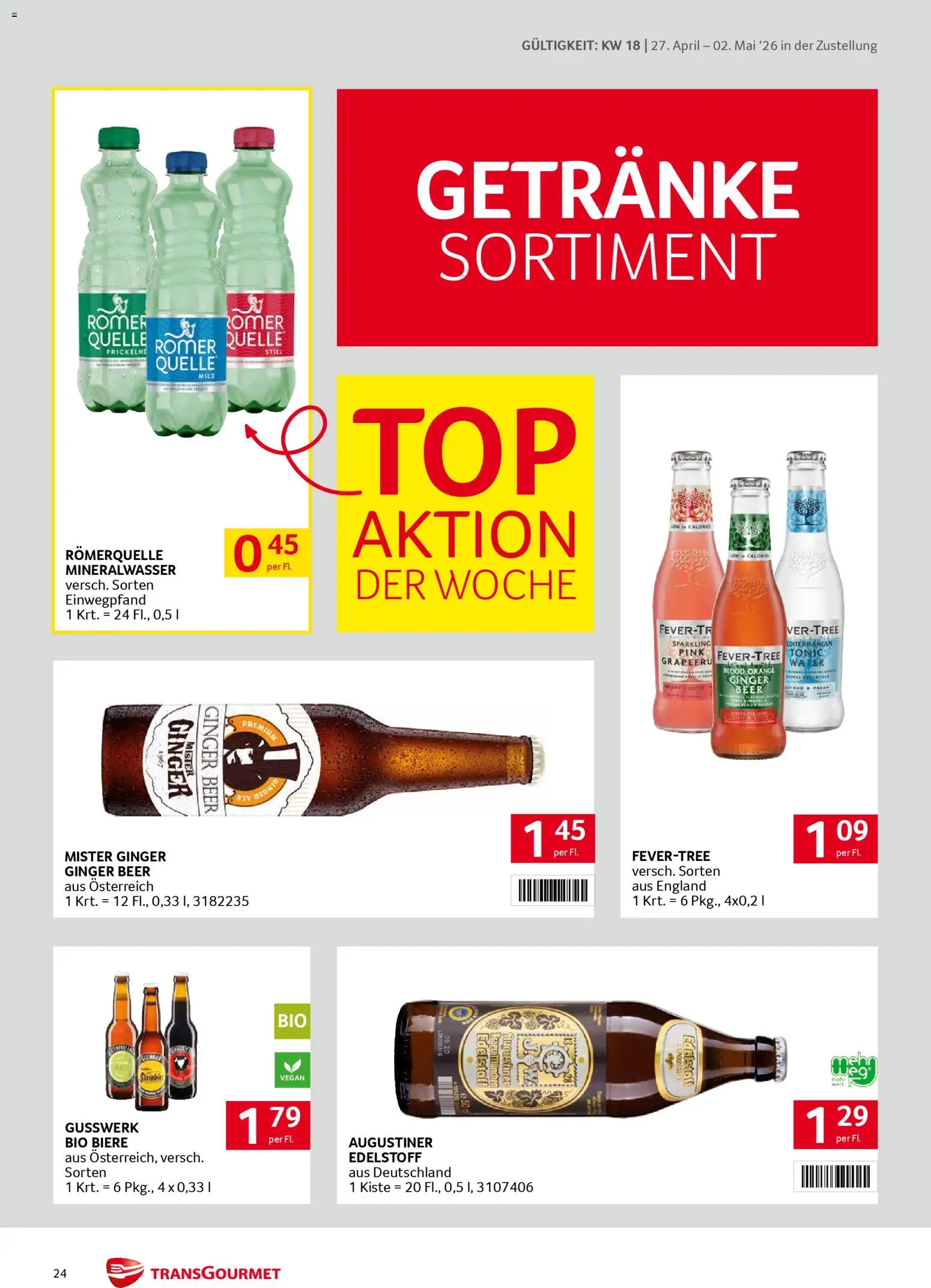 Transgourmet Zustellaktion gültig ab 27.04.2026 | Seite: 24