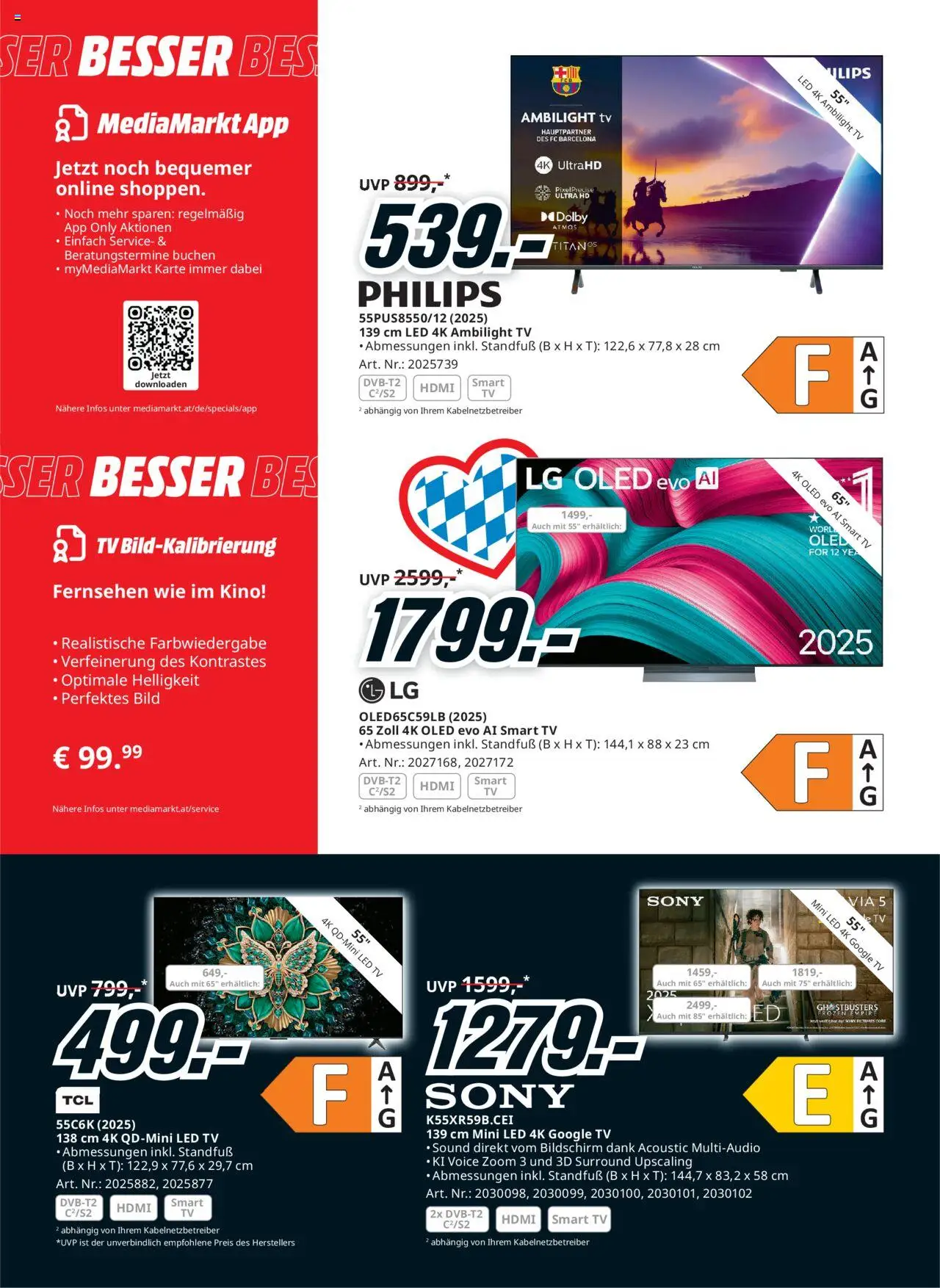 Media Markt Angebote gültig ab 15.10.2025 | Seite: 16 | Produkte: TV