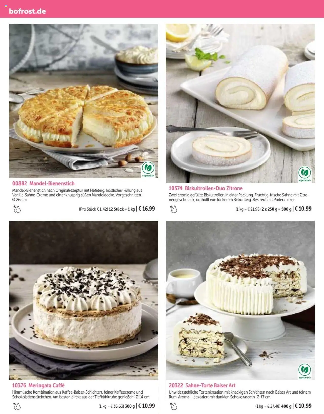 Bofrost Katalog - gültig ab dem 07.09.2025 | Seite: 126 | Produkte: Zitrone, Sahne