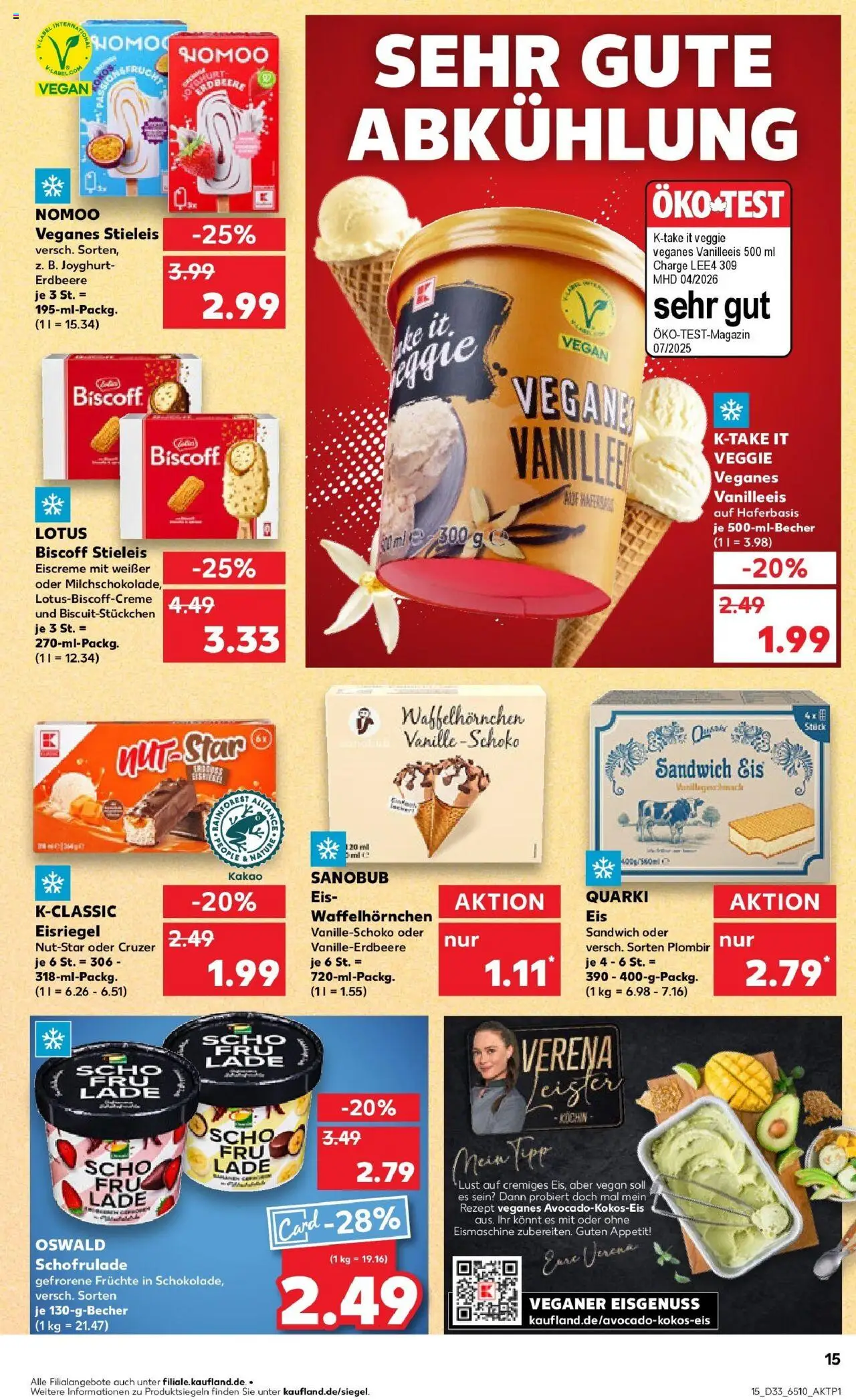 Kaufland prospekt Stolberg	 - gültig ab dem 18.08.2025 | Seite: 28 | Produkte: Eiscreme, Eis