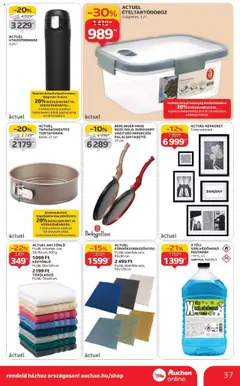 Auchan akciós ujság - amely érvényes a következő dátumtól: 25.09.2025 | Oldal: 37