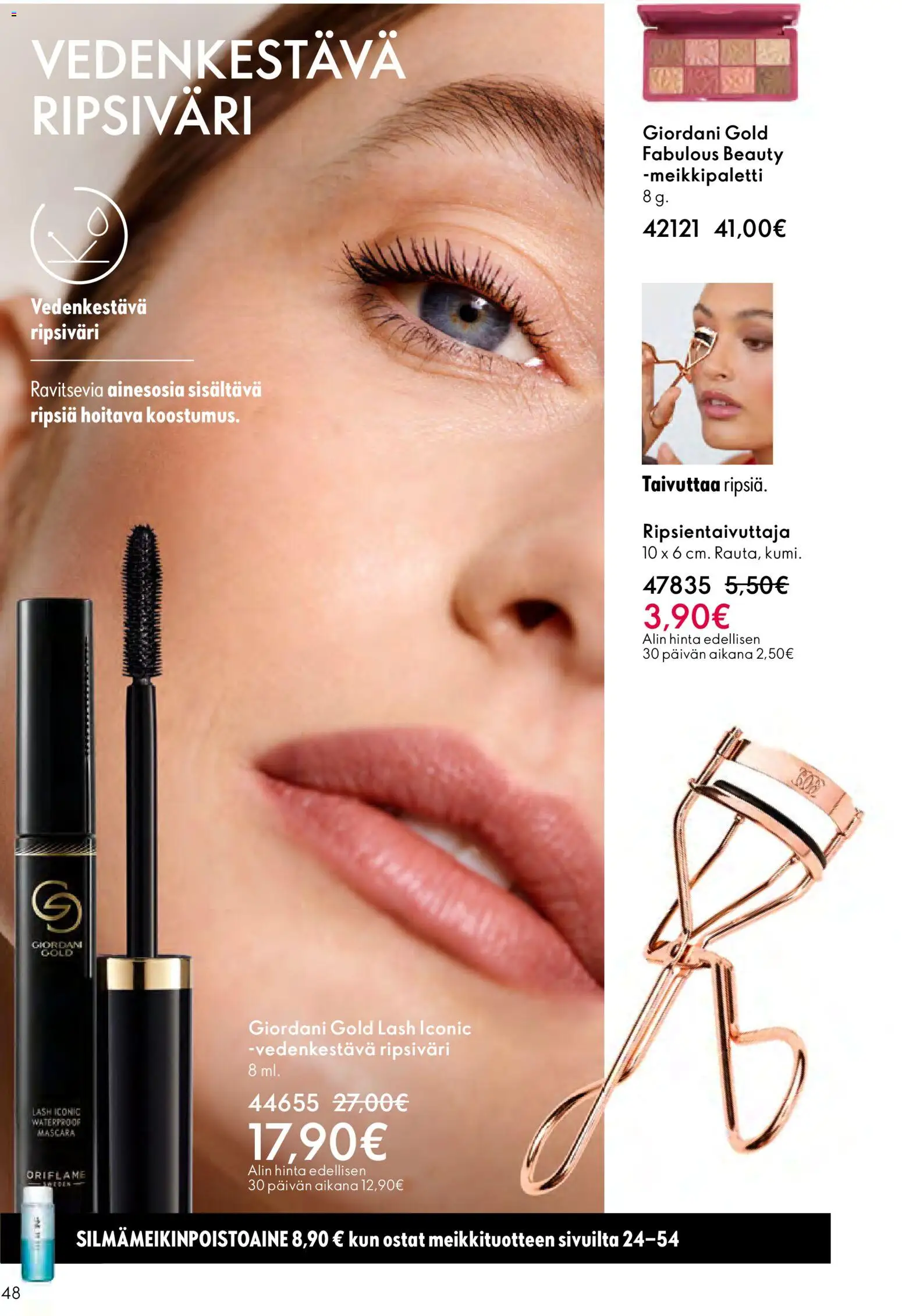 Oriflame - Esite 01 – voimassa 31.12.2025 alkaen | Sivu: 48 | Tuotteet: Ripsiväri