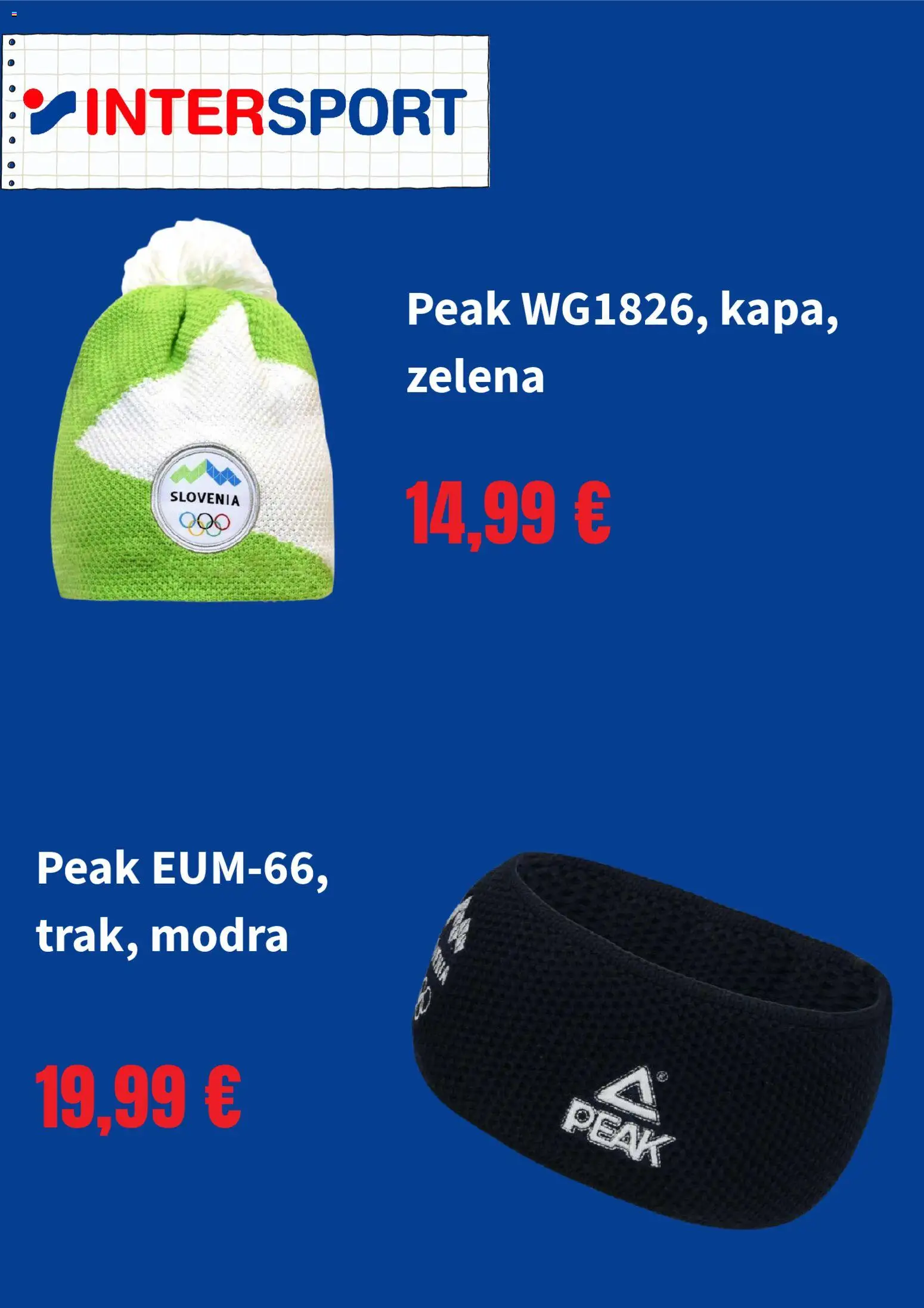 Novi Intersport katalog ponudbe – veljaven od 20.11.2025 | Stran: 2 | Izdelki: Zelena