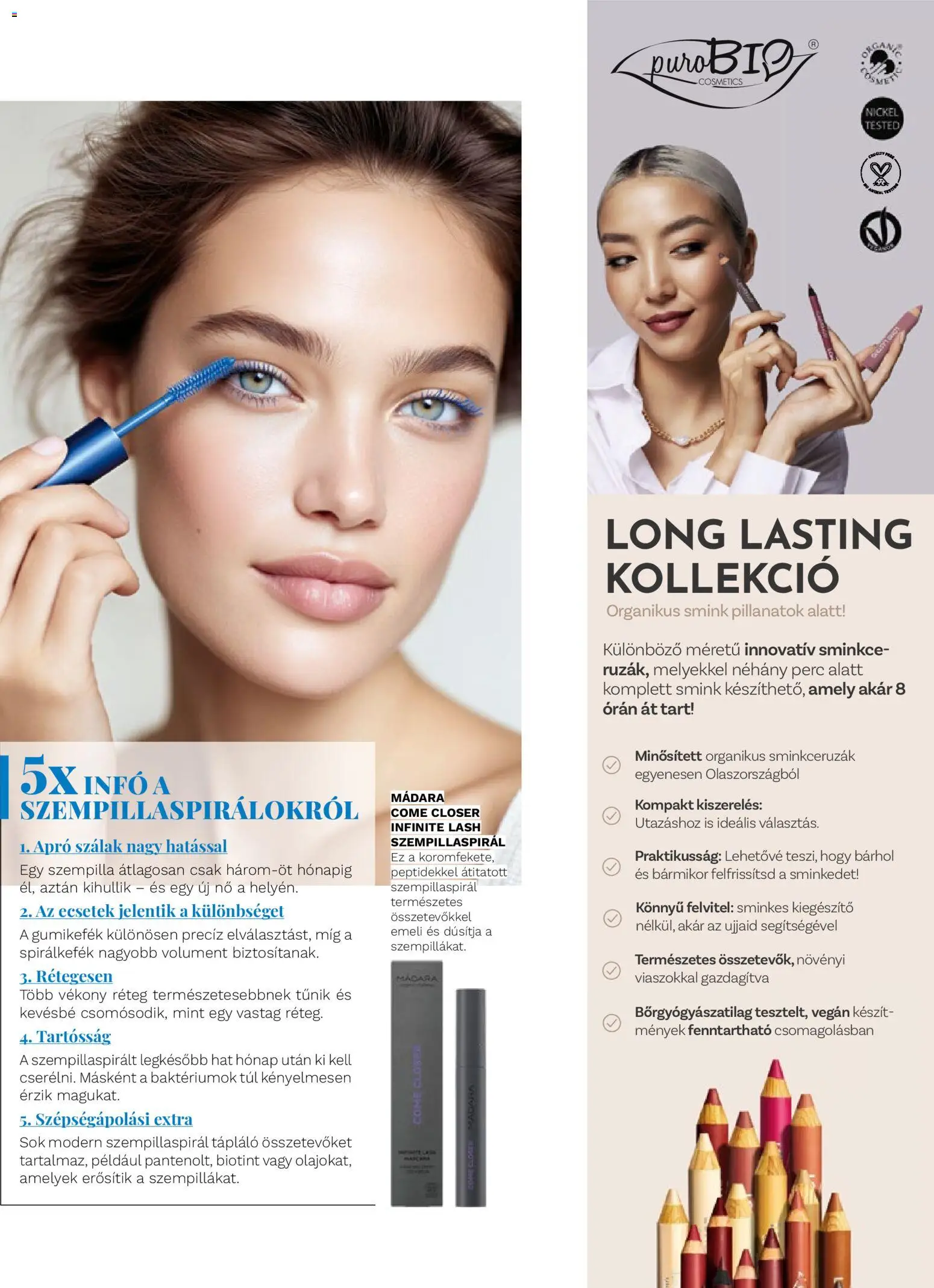 Müller akciós ujság - amely érvényes a következő dátumtól: 02.02.2026 | Oldal: 35 | Termékek: Szempillaspirál, Smink, Vegán