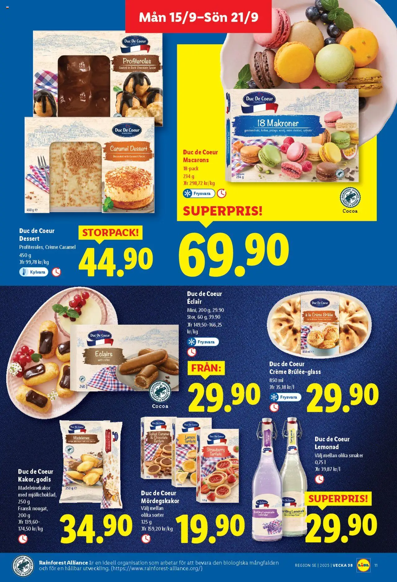 Lidl reklamblad aktuell från 15.09.2025 | Sida: 13 | Produkter: Godis