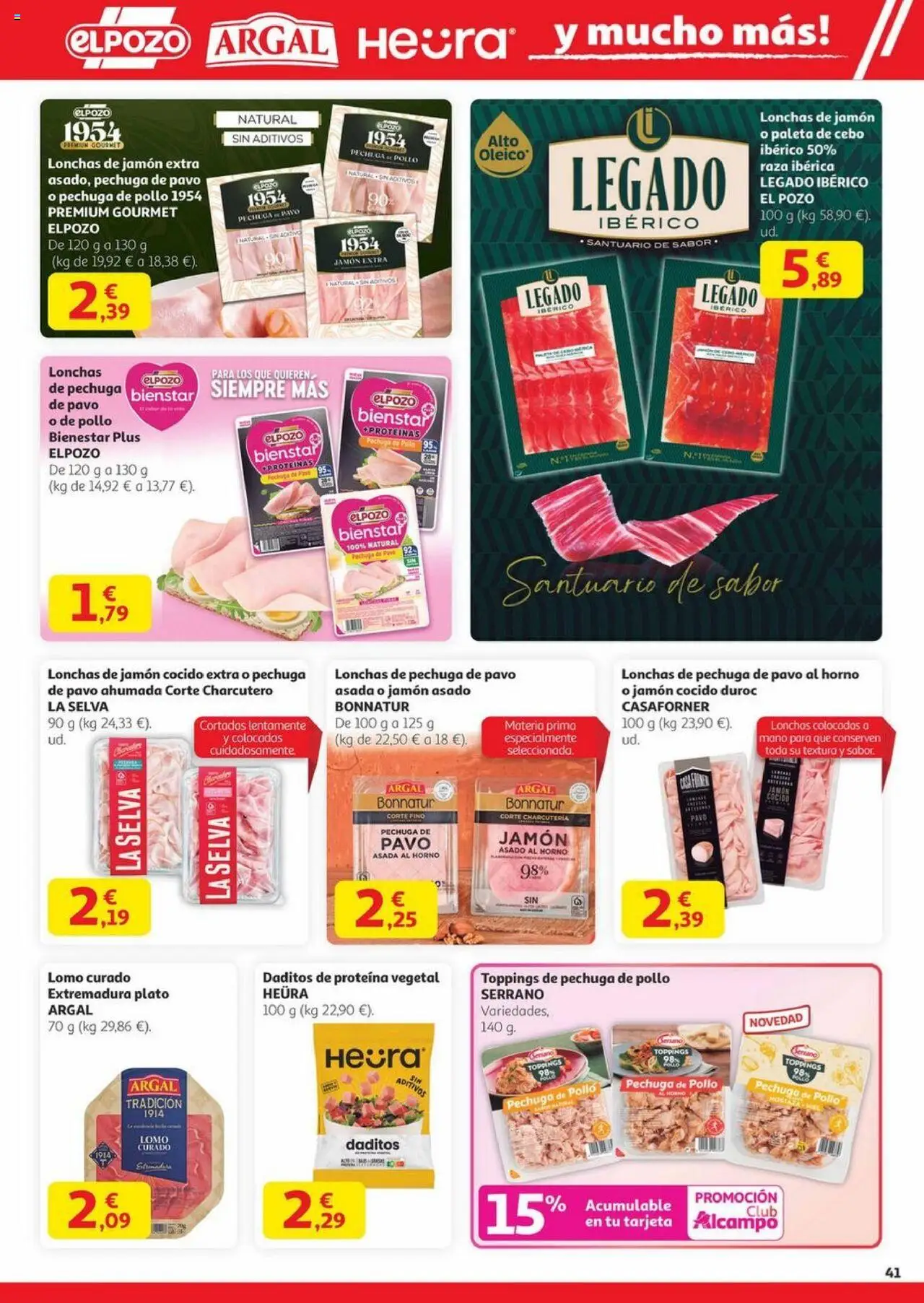 Alcampo - Canarias │ válido desde el 23.10.2025 | Página: 41 | Productos: Ηλεκτρονικα ειδη, Jamón, Jamón cocido, Horno