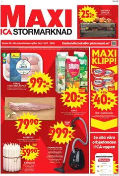 ICA Maxi - Huddinge - Förhandsvisning av reklamblad från butik ICA Maxi aktuell från 16.02.2026