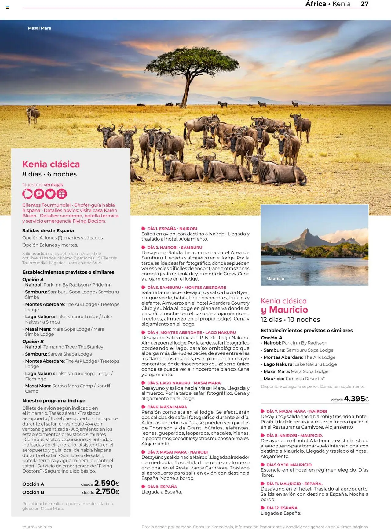 Viajes El Corte Inglés Africa y Oriente Medio │ válido desde el 01.01.2025 | Página: 27 | Productos: Agua mineral