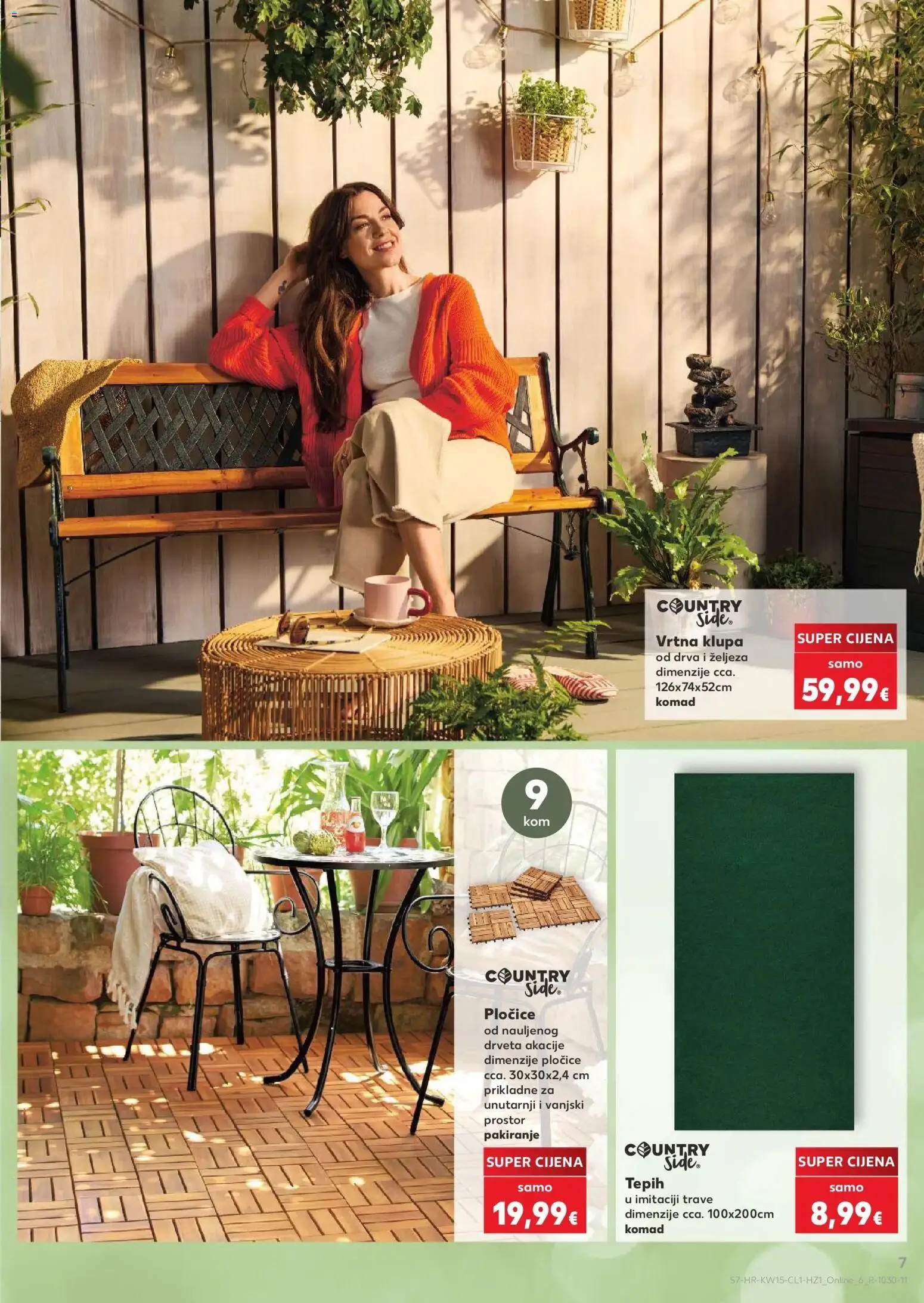 Kaufland katalog | vrijedi od 07.04.2026 | Stranica: 7 | Proizvodi: Tepih, Pločice