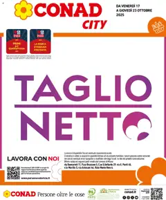 Anteprima del volantino Conad City Lombardia catalogo valido a partire dal 17.10.2025