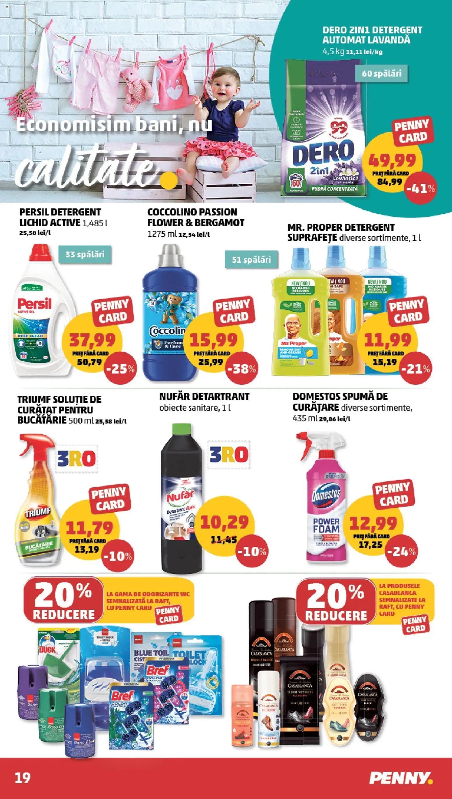 Noul catalog PENNY – valabil de la 15.04.2026 | Pagină: 19 | Produse: Kedi Ödül Oyuncakları, Bucătărie, Pudră, Balsam