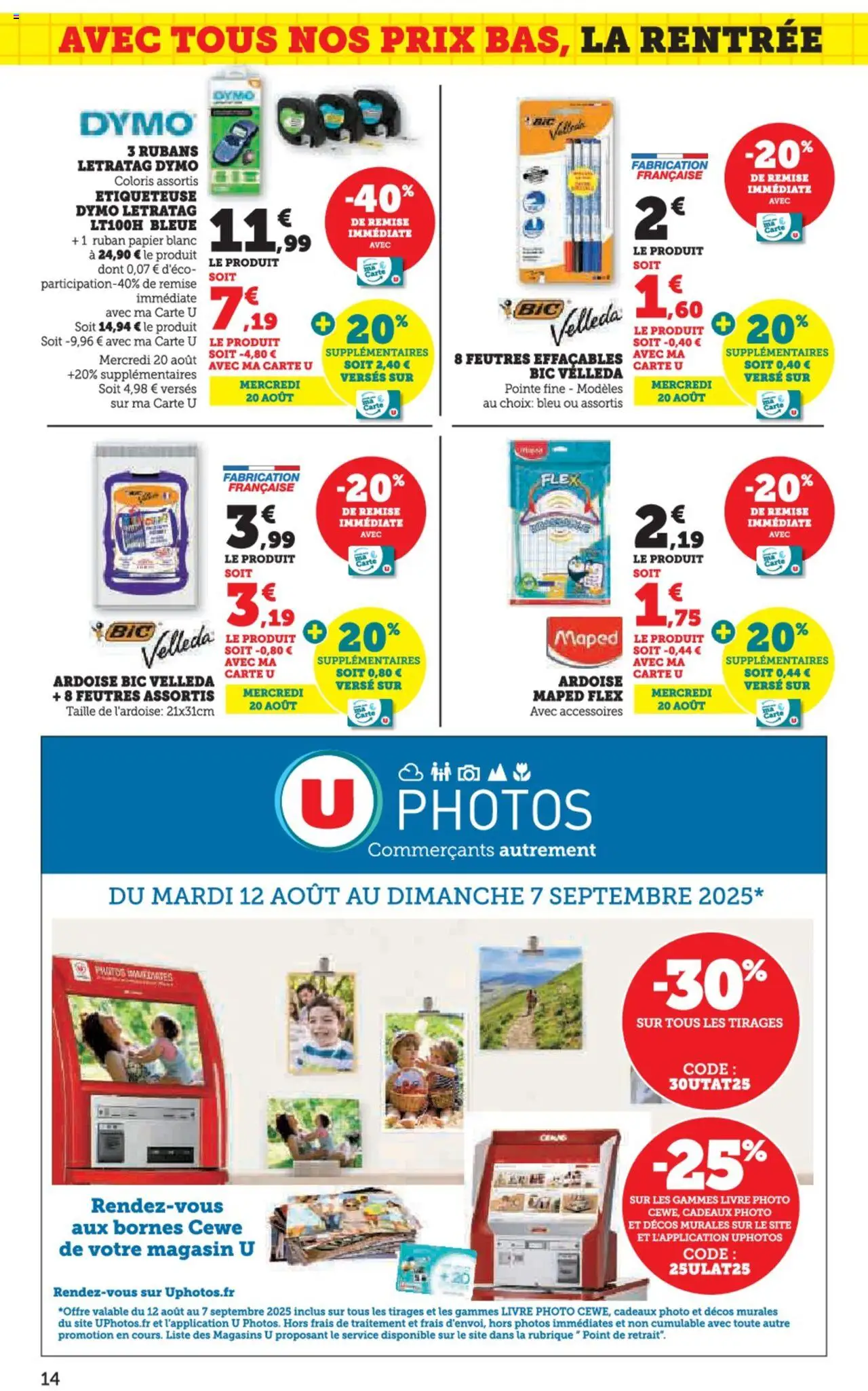  | Page: 14 | Produits: Étiqueteuse, Livre, Papier blanc