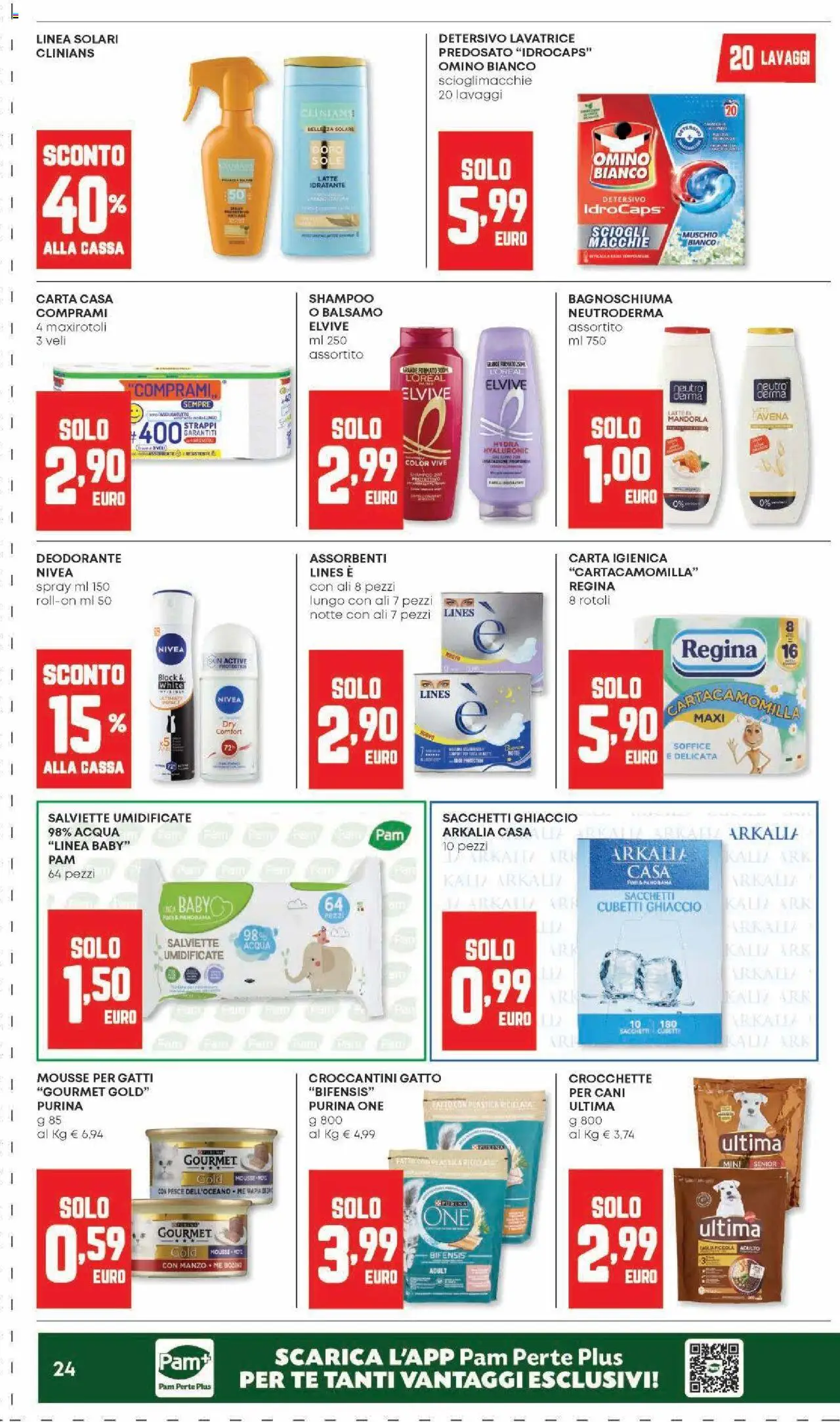 Volantino Panorama del 07.08.2025 | Pagina: 24 | Prodotti: Balsamo, Deodorante, Acqua, Latte idratante