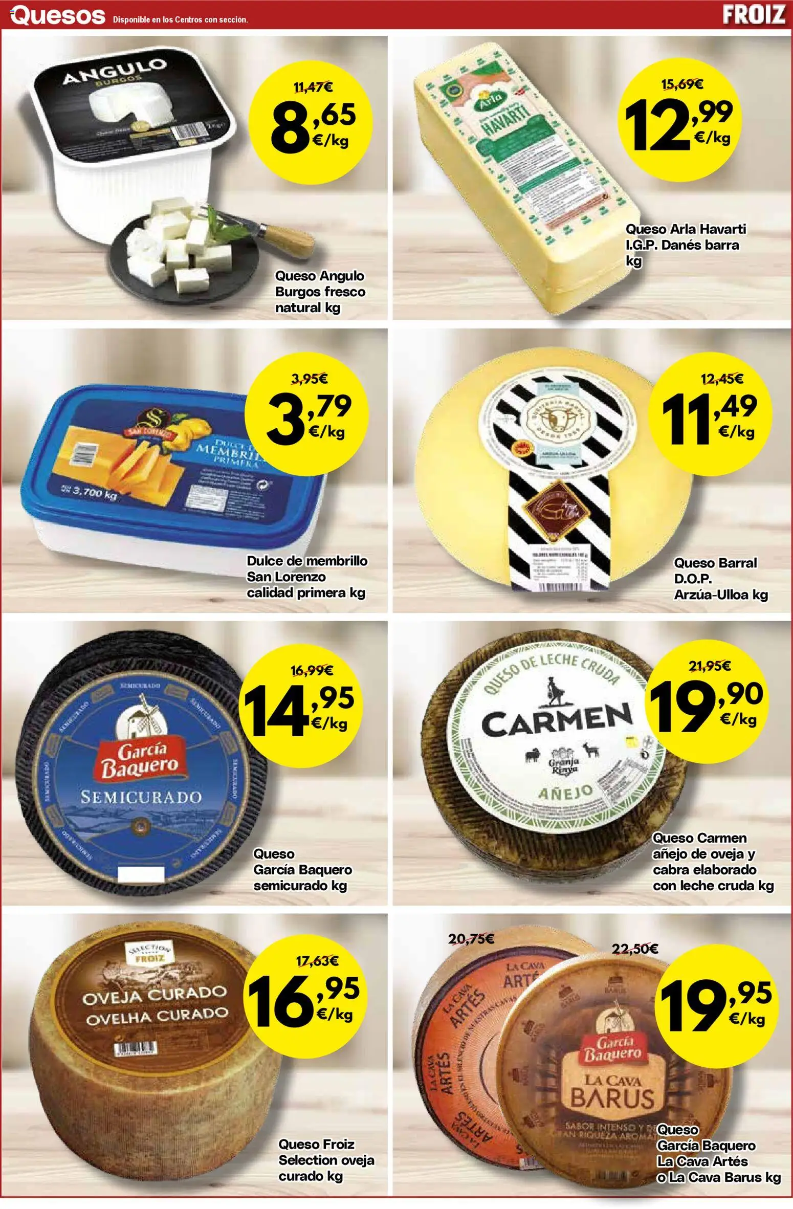 Froiz folleto │ válido desde el 11.02.2026 | Página: 7 | Productos: Leche, Queso