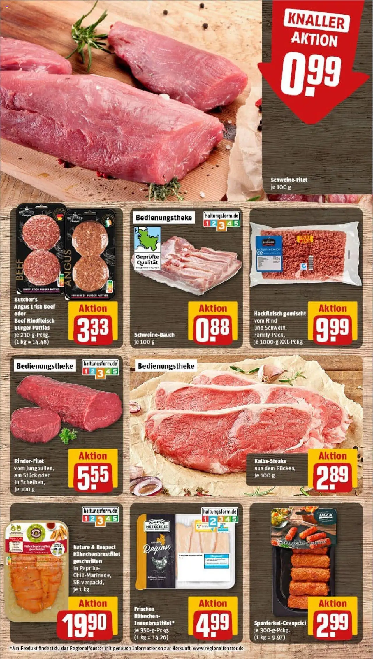 Rewe prospekt Hamburg	 - gültig ab dem 06.07.2025 | Seite: 8 | Produkte: Cevapcici, Schweinefilet, Paprika, Rindfleisch
