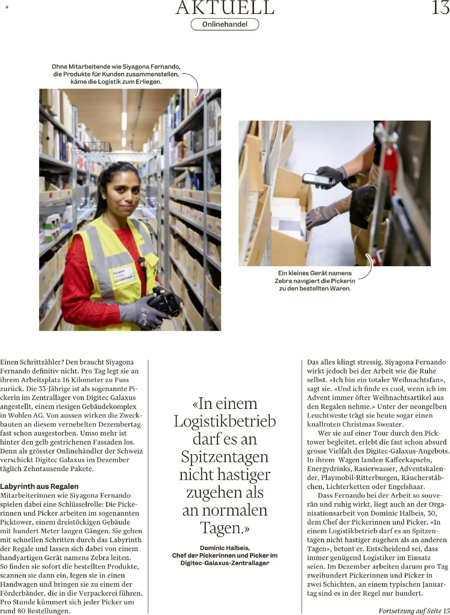 Migros Magazin – gültig ab 16.12.2025 | Seite: 13 | Produkte: Rasierwasser