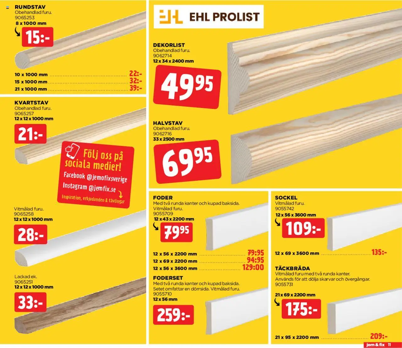 Jem & Fix reklamblad aktuell från 25.08.2025 | Sida: 11