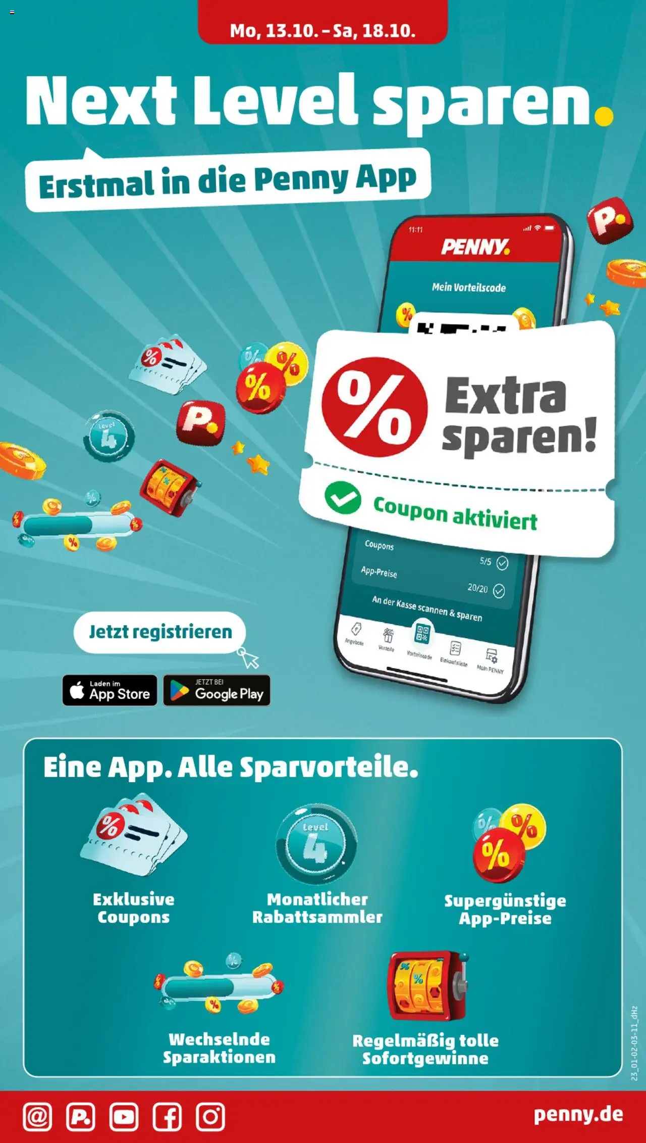 Penny Prospekt 	 – gültig ab 13.10.2025 | Seite: 27
