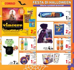 Anteprima del volantino BISCOTTI FARCITI SPOOKY OREO, vanilla 154 g valido a partire dal 22.10.2025 | Pagina: 17 | Prodotti: Peluche, Biscotti, The, Cioccolatini