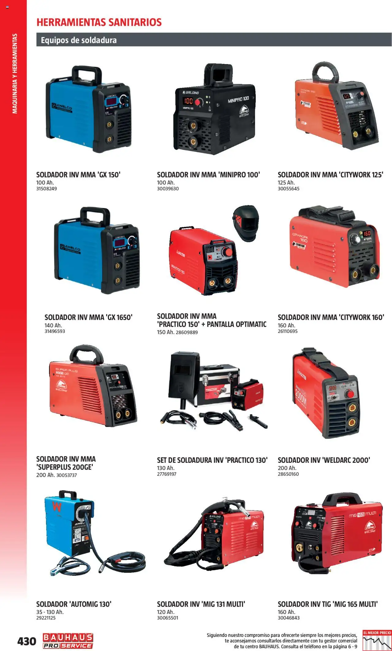 Bauhaus - ProService  │ válido desde el 24.02.2025 | Página: 430 | Productos: Té, Teléfono