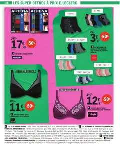 E.Leclerc - Prévisualisation de E.Leclerc catalogue semaine 2 valide à partir de 06.01.2026 | Page: 36 | Produits: Bonnet, Skate, Kaki, Soutien-gorge