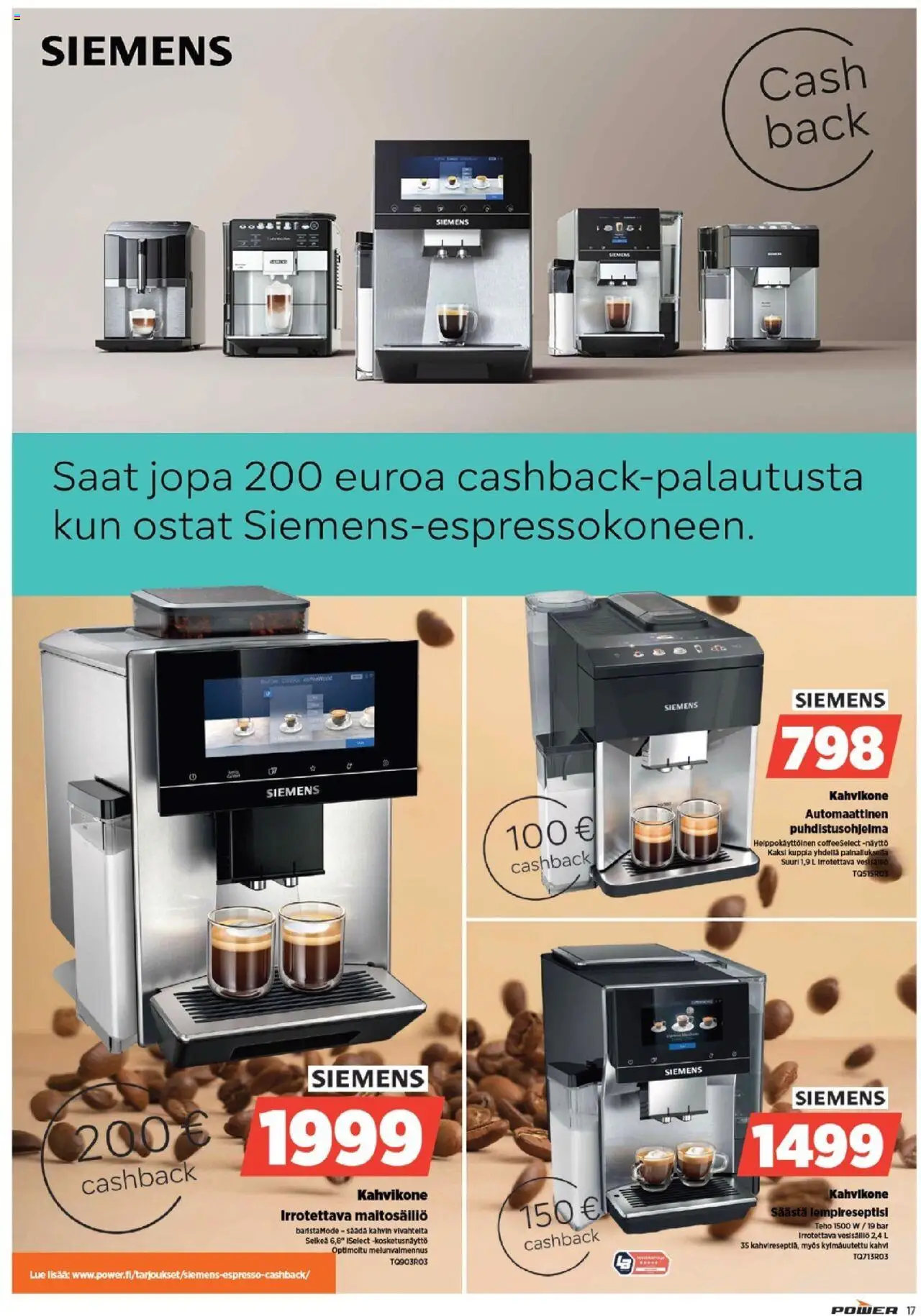 Power tarjoukset – voimassa 29.10.2025 alkaen | Sivu: 17 | Tuotteet: Kahvi, Näyttö