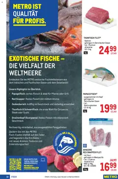Metro angebote Profi gültig ab 18.09.2025 | Seite: 18 | Produkte: Meeresfrüchte, Fisch