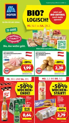 Hofer AT Akciós újság - amely érvényes a következő dátumtól: 30.01.2026