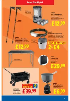 Preview of Lidl - A true taste of Italy valid from 16.04.2026 | Page: 17 | Products: Table, Lamp, Handle, Stove