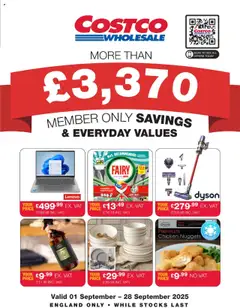 Preview of Costco - ENGLAND ONLY valid from 01.09.2025