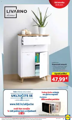 Lidl katalog | vrijedi od 25.08.2025 | Stranica: 41 | Proizvodi: Pećnica, Mikrovalna pećnica