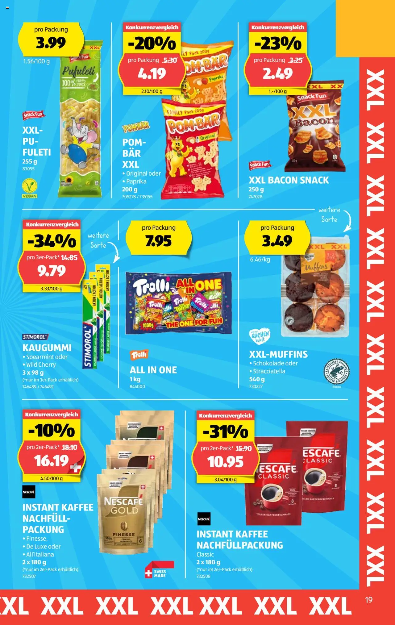 Aldi Aktionen ab 05.06.2025 | Seite: 19 | Produkte: Kaffee, Schokolade