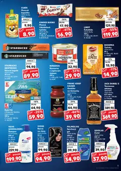 Náhled letáku STARBUCKS NESPRESSO, Kávové kapsle různé druhy 10 kusů od 29.10.2025 | Strana: 5