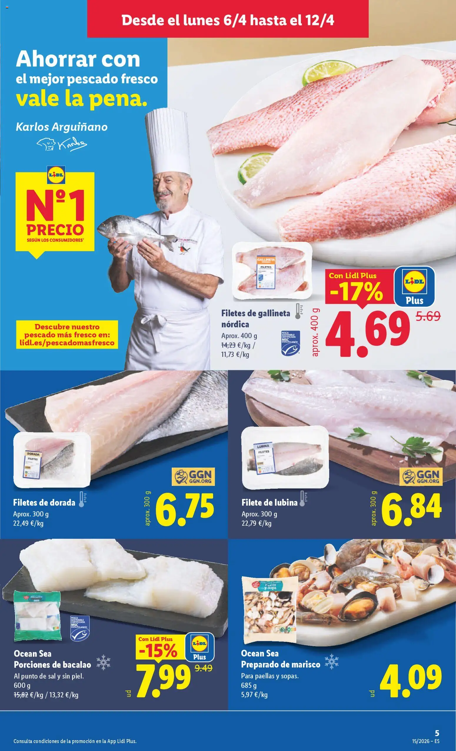Lidl folleto desde 06/04/2026 | ¿Cómo obtener un descuento limitado? ¡Ahorra hoy mismo! | España