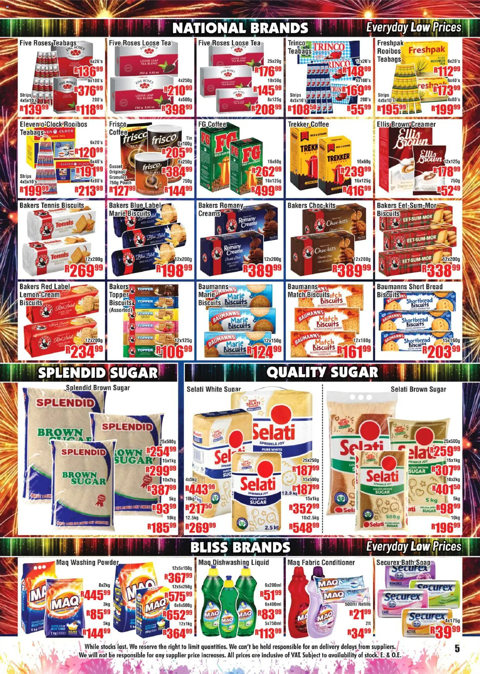 New Devland catalogue – valid from 01.01.2026 | Page: 5 | Products: Conditioner, Soap, Washing powder, Sugar