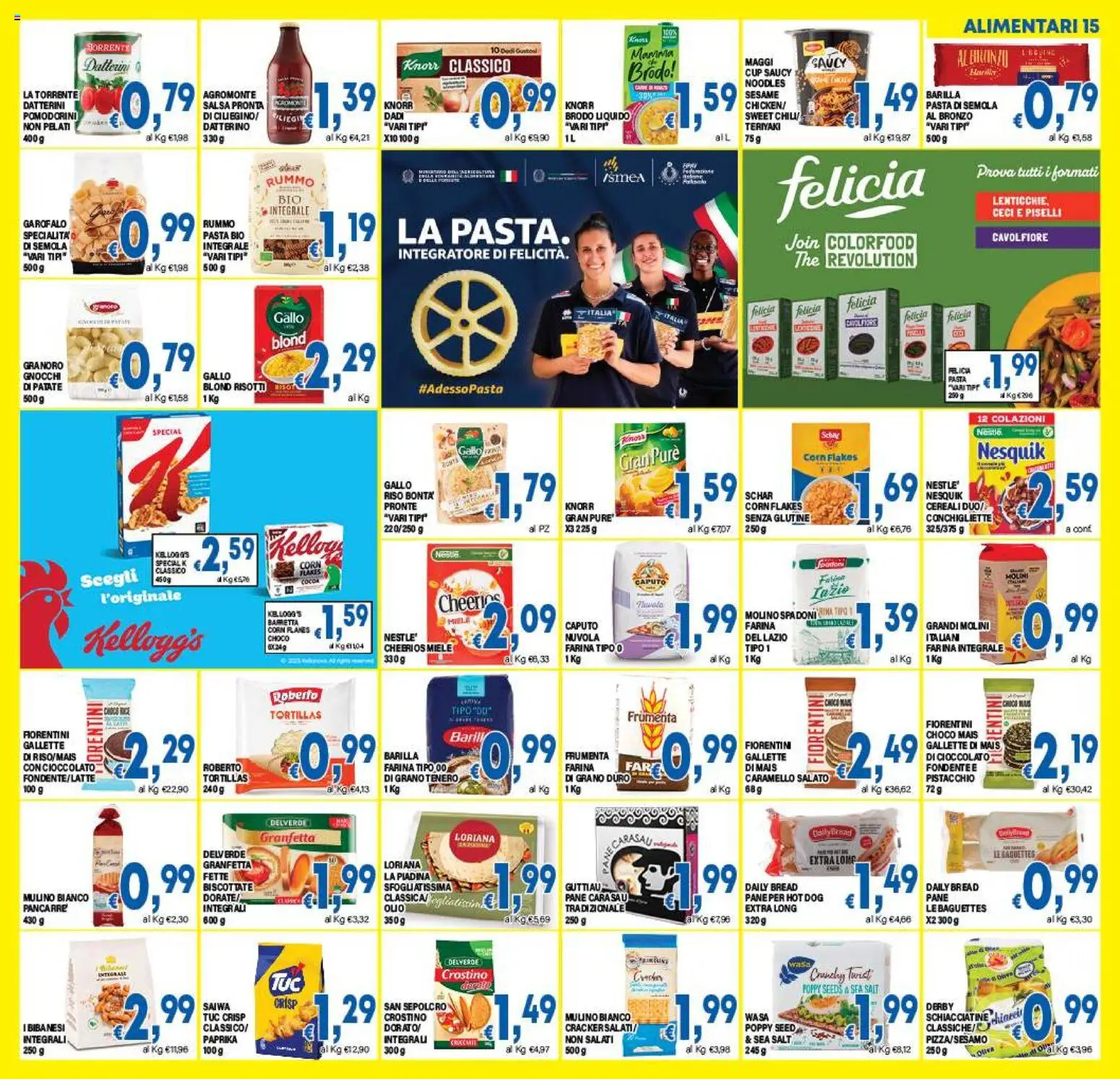 Volantino DEM del 29.10.2025 | Pagina: 15 | Prodotti: Cioccolato, Patate, Mais, Gnocchi