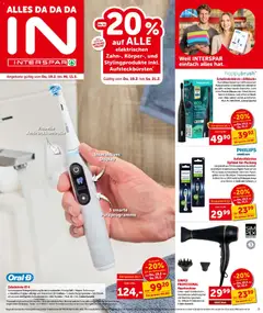 Interspar Flugblatt ab 19.02.2026 gültig | Seite: 11 | Produkte: Haartrockner, Zahnbürste