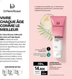 Stanhome - Prévisualisation de CRÈME MAINS ÉCLAIRCISSANTE, 75 ml Vitamine B3 + fraction active de réglisse valide à partir de 23.02.2026 | Page: 36