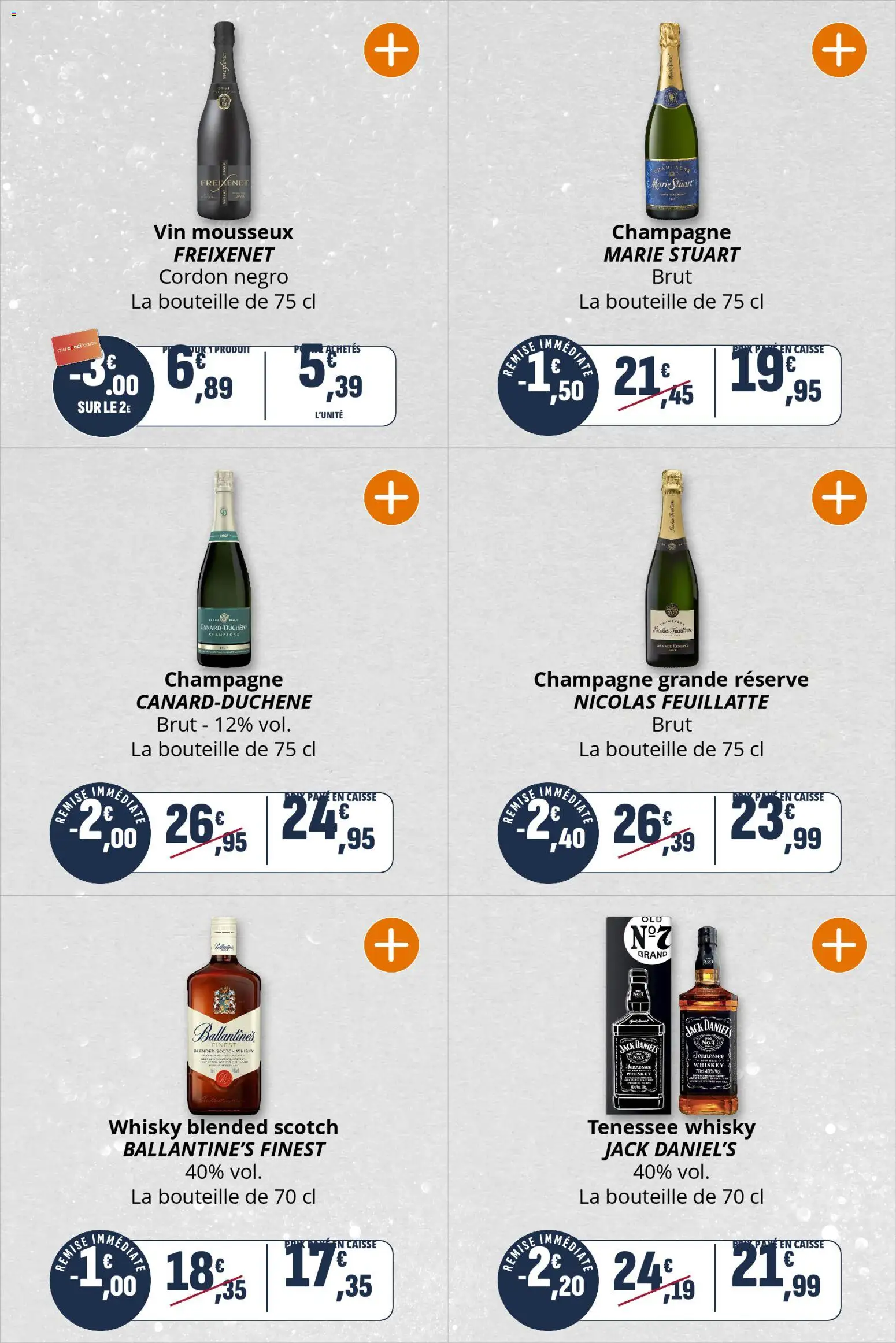{H1} | Page: 19 | Produits: Whisky, Vin mousseux, Vin, Freixenet