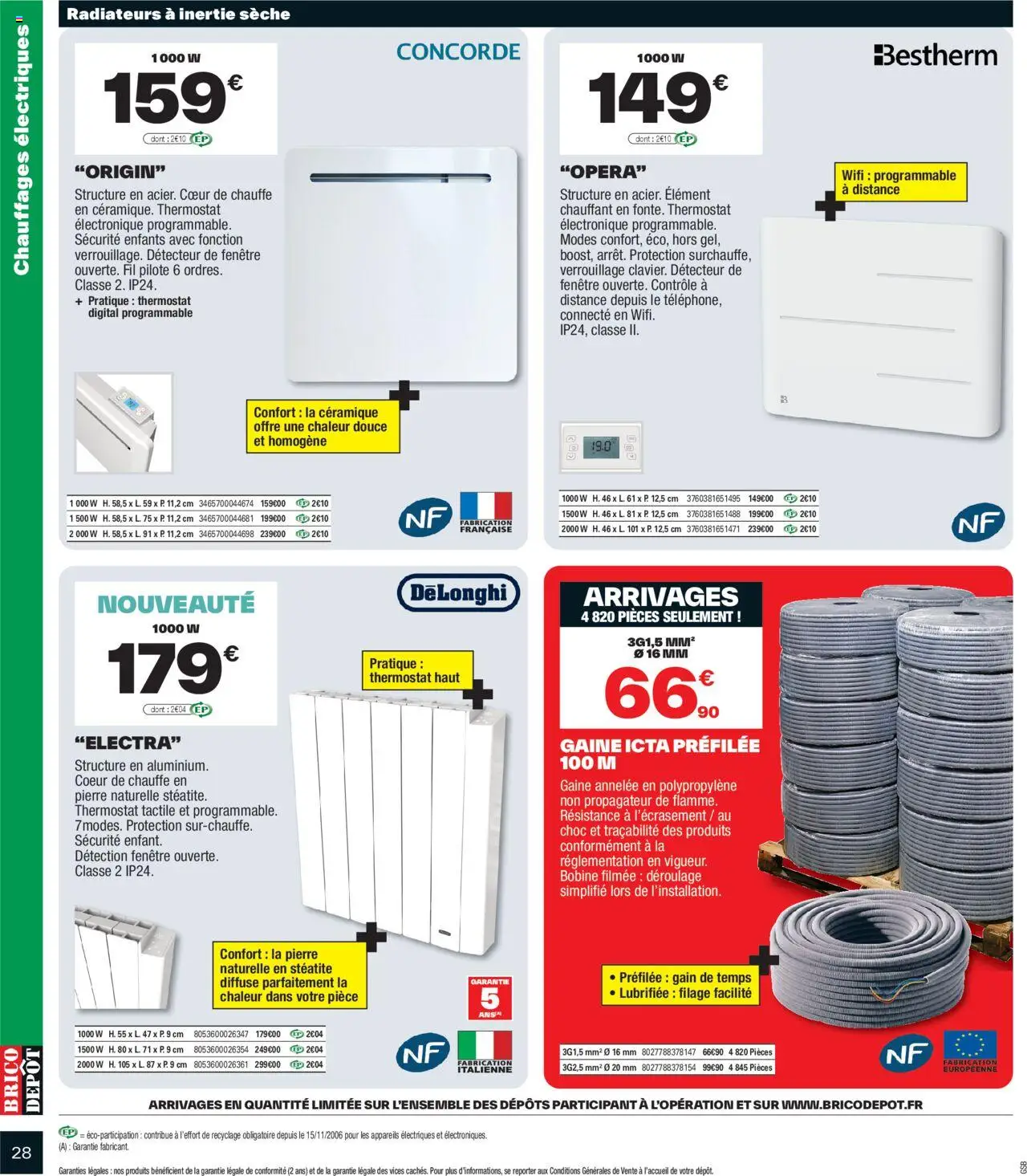 {H1} | Page: 28 | Produits: Delonghi