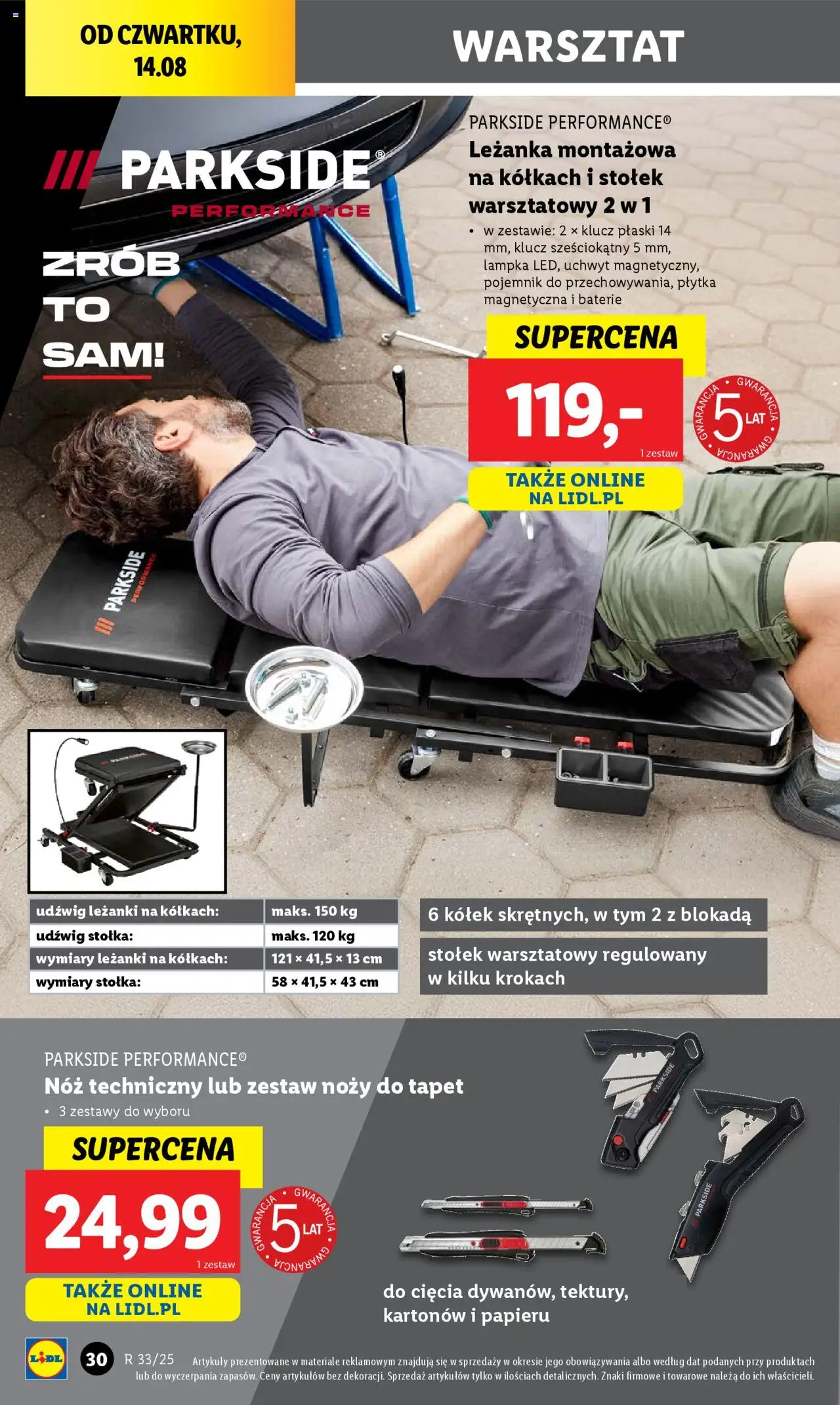 Lidl Katalog od 11.08.2025 | Strona: 34 | Produkty: Baterie