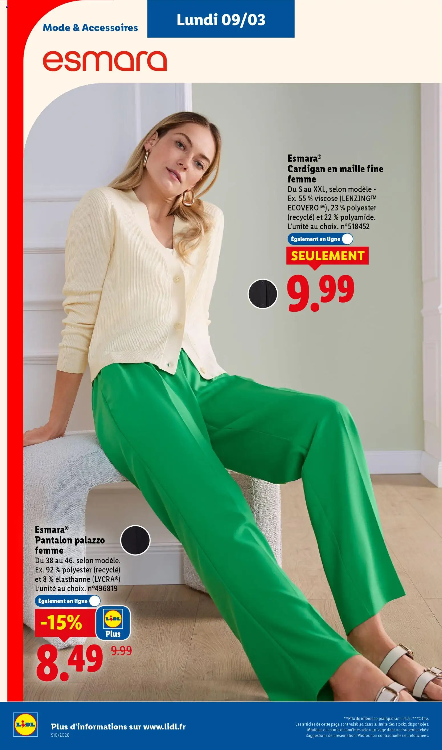 {H1} | Page: 16 | Produits: Cardigan, Pantalon