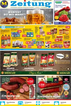 Mix Markt Prospekt ab 29.09.2025 gültig | Seite: 1