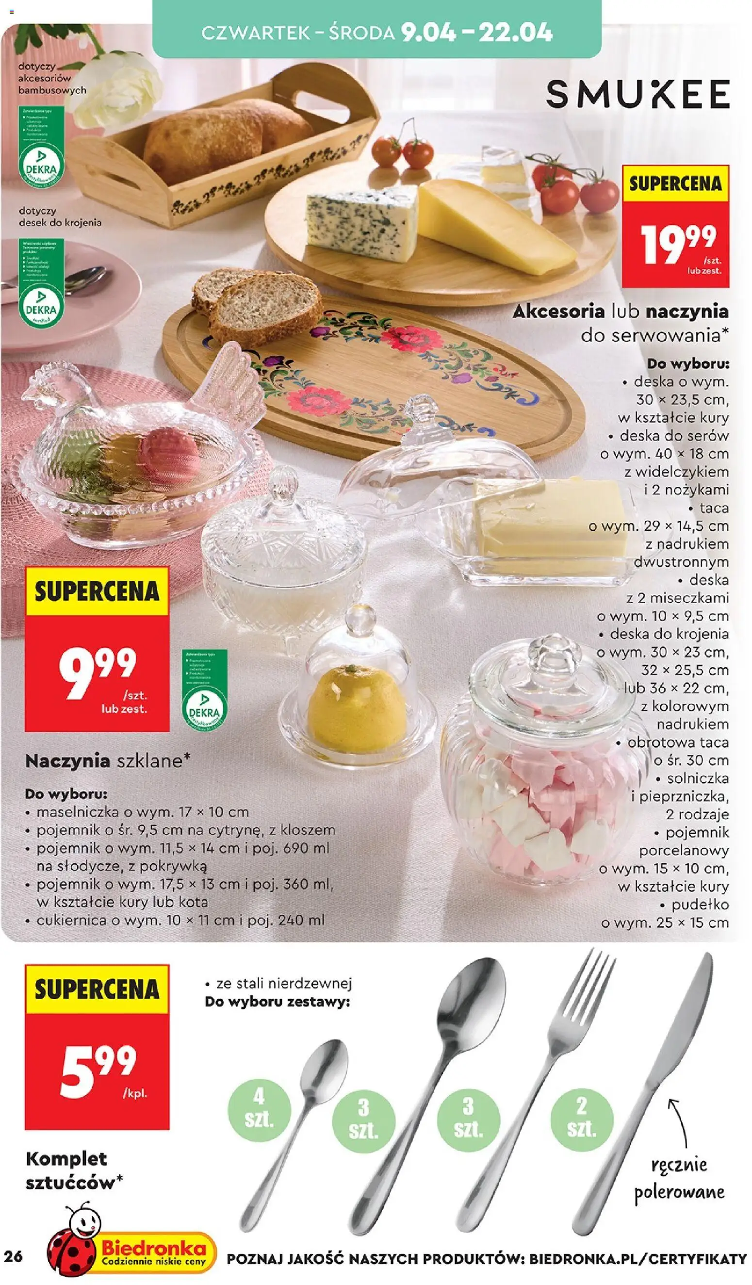 Biedronka Polsko leták - Hity i inspiracje od 07.04.2026 | Strana: 26