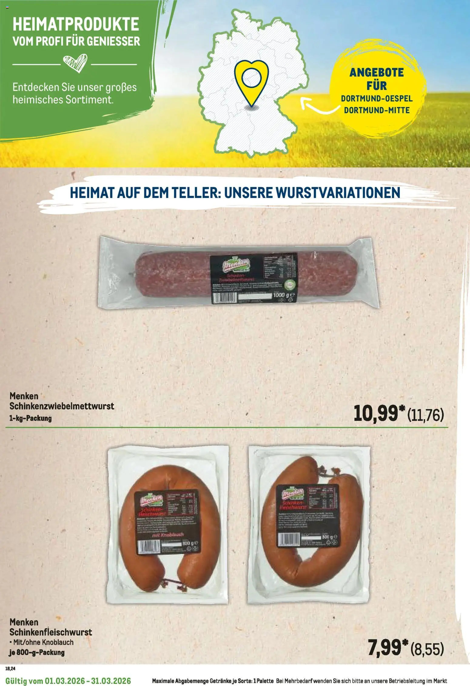 Metro Regionaler Flyer – gültig ab 01.03.2026 | Seite: 34 | Produkte: Knoblauch