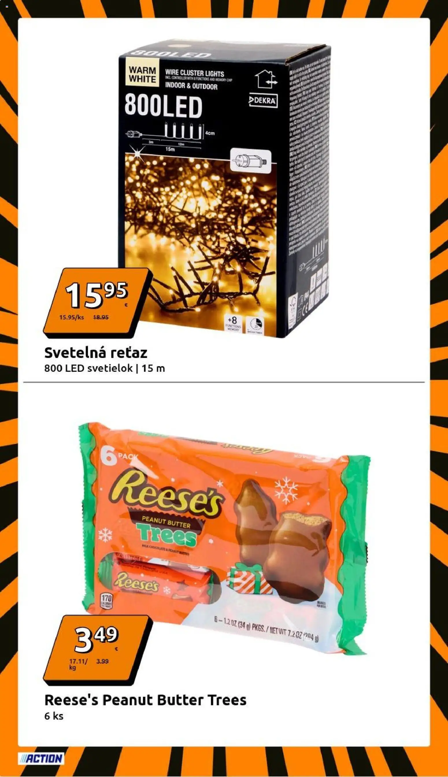 Nové Action akcie – leták je platný od 26.11.2025 | Strana: 14 | Produkty: Led