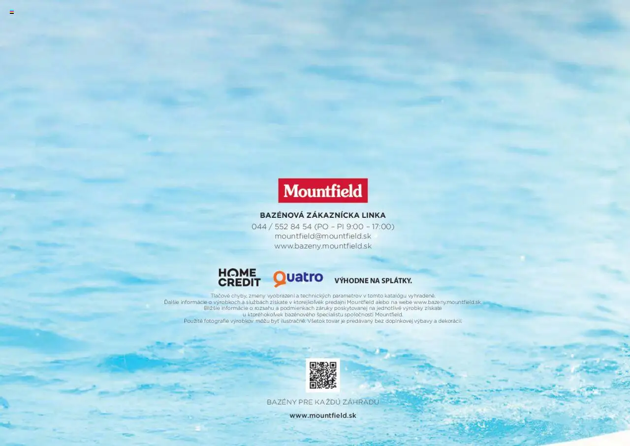 Mountfield prémiové bazény │ platný od 15.08.2025 | Strana: 44 | Produkty: Bazény