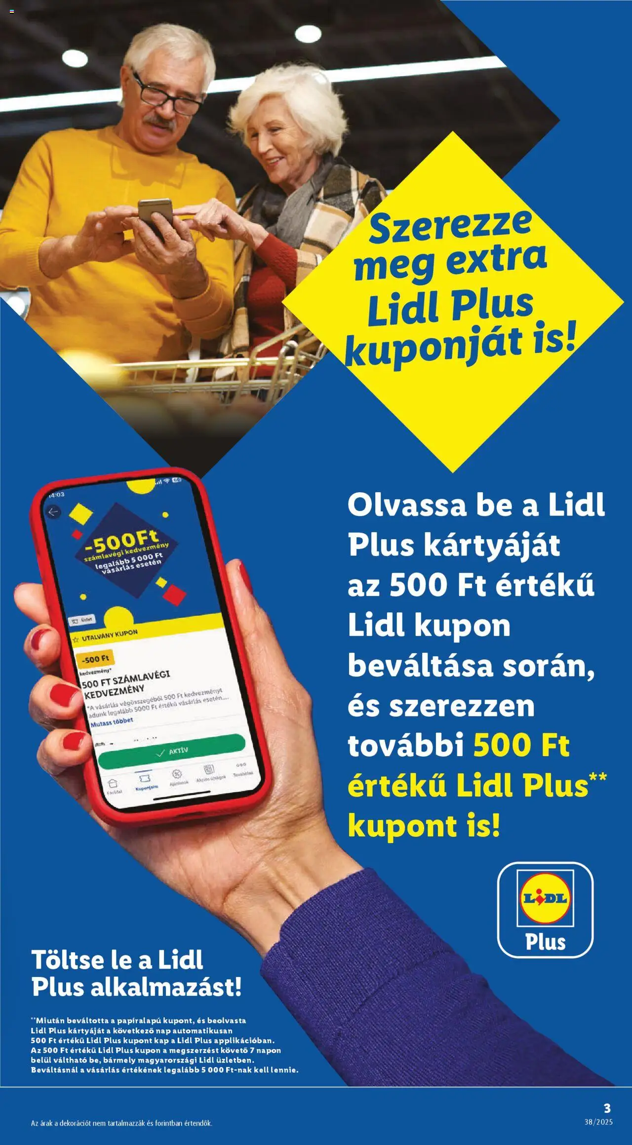 Lidl akciós ujság - amely érvényes a következő dátumtól: 18.09.2025 | Oldal: 3